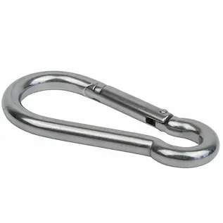 Karabinerhaken aus Edelstahl