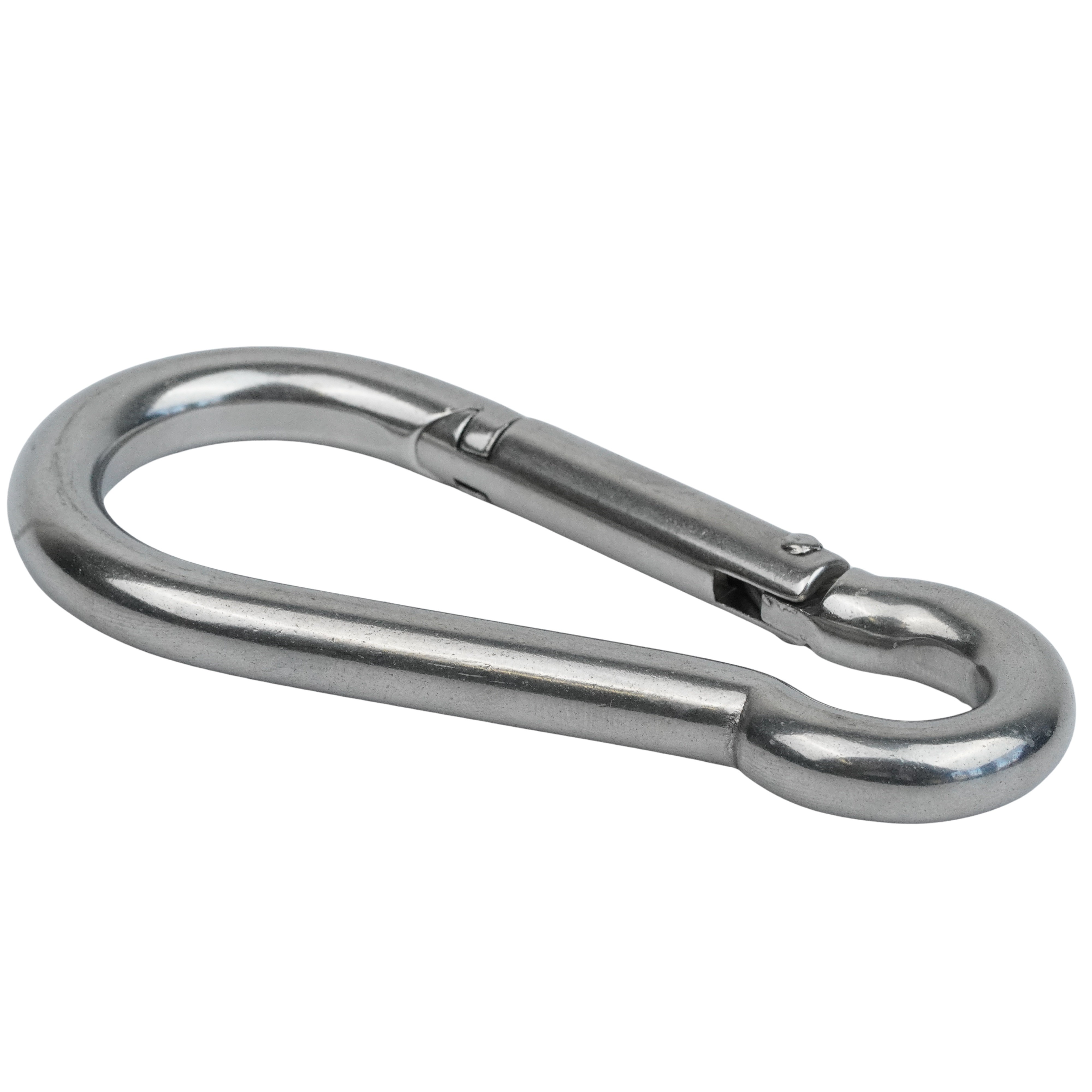 Karabinerhaken aus Edelstahl