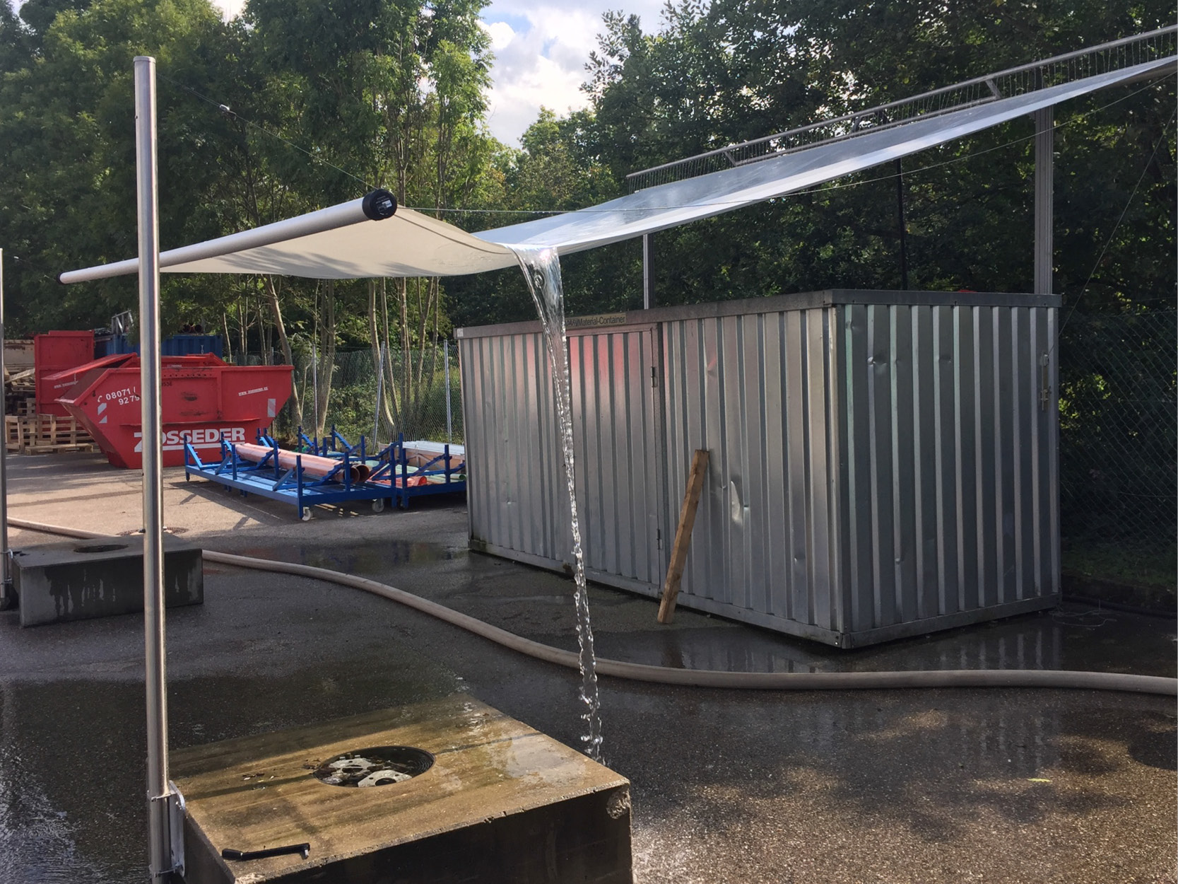 SHADE CE-Zertifizierung Wassertest