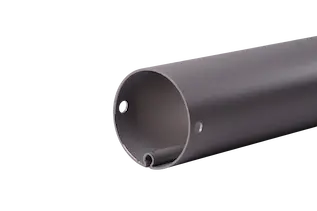 Tuchwelle weißaluminium (RAL 9006)