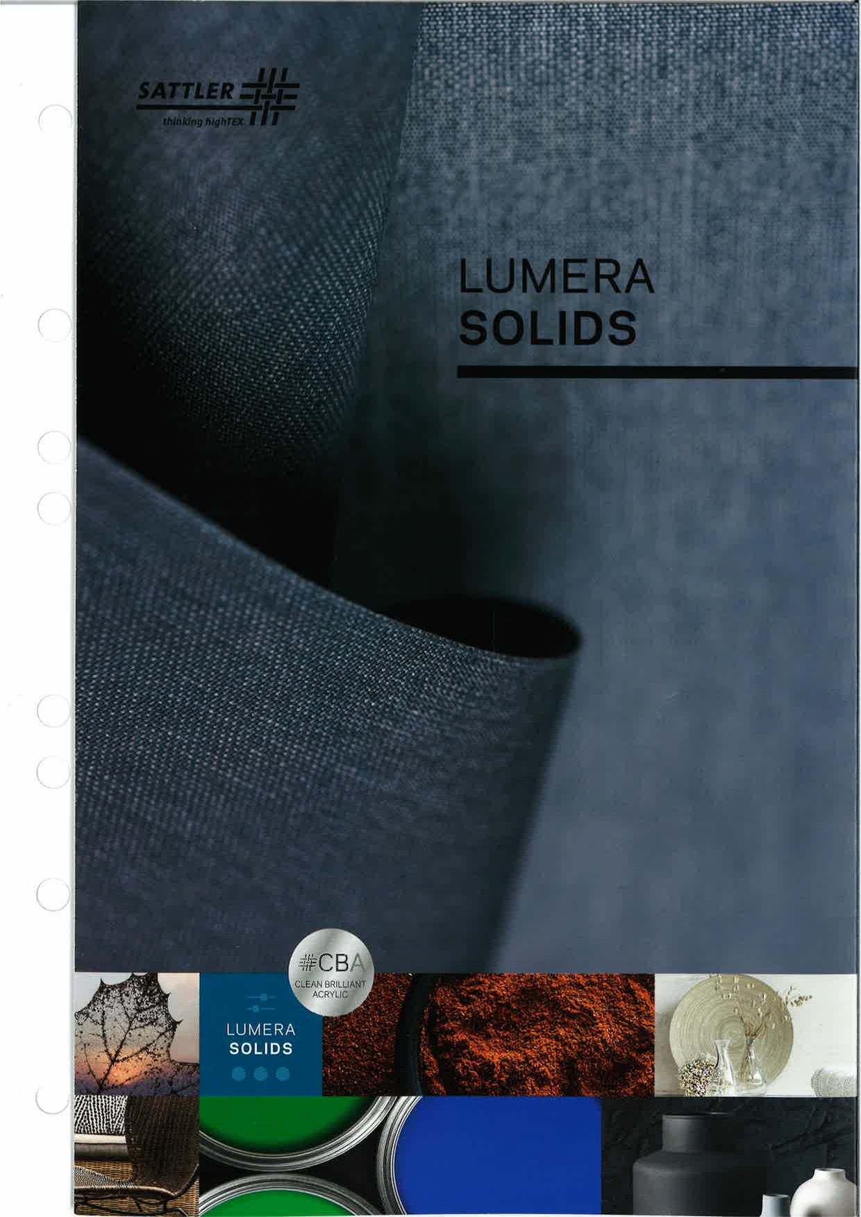 Sattler | Musterkarte | Lumera Solids