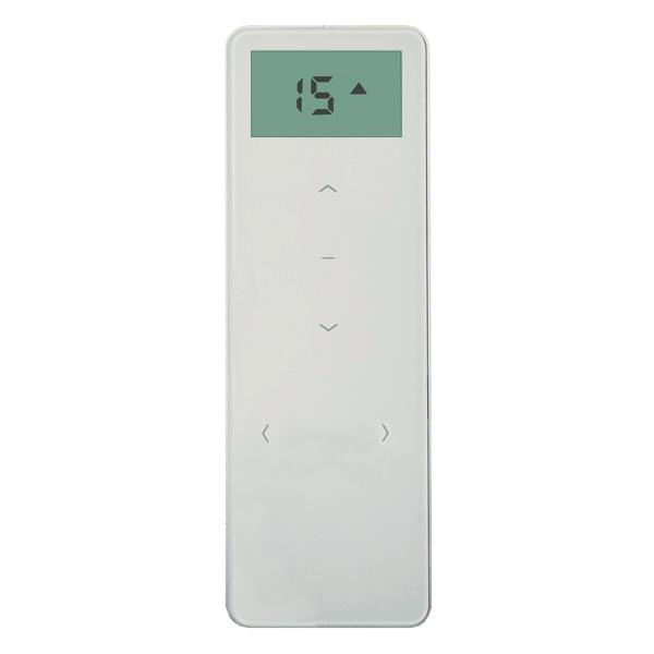 E-SHADE Handsender Nivel 15 mit Display – Frontansicht