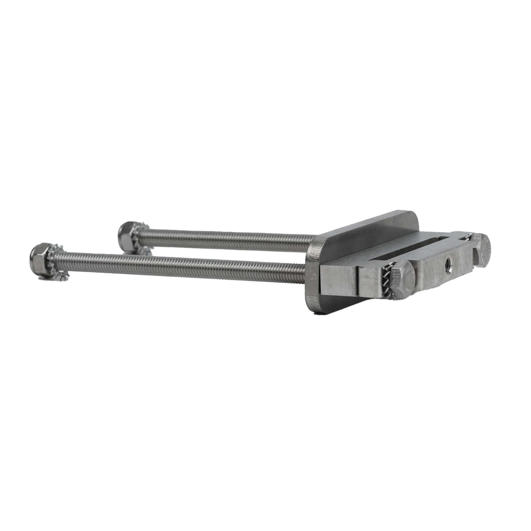 Montagekonsole mit Konterplatte eckig