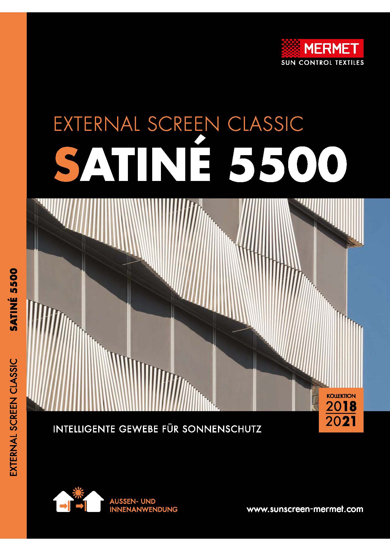 Mermet | Musterkarte | Screen Satiné 5500 Classic