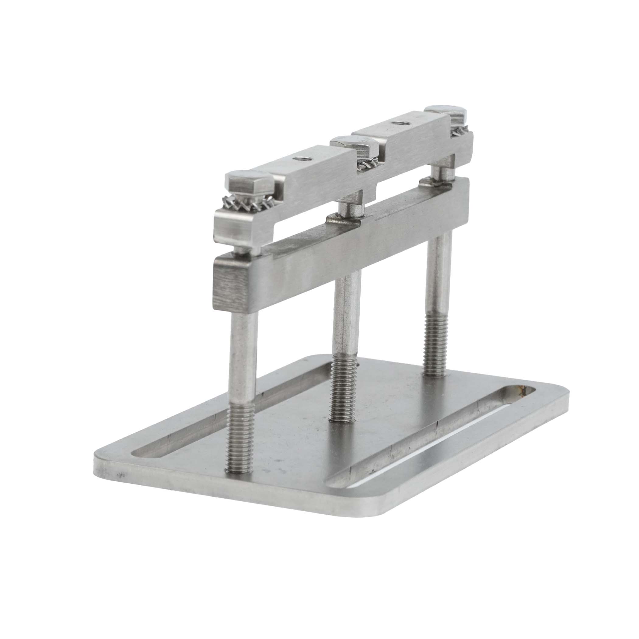 Wandmontagekonsole für Doppelsäule (eckig) 