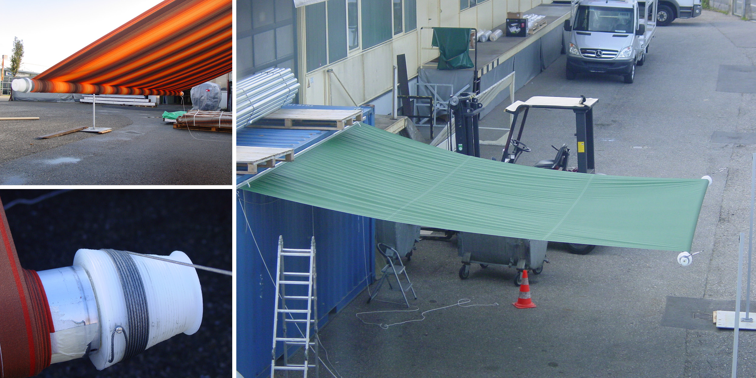 Diverse SHADE Prototypen Aufbauten