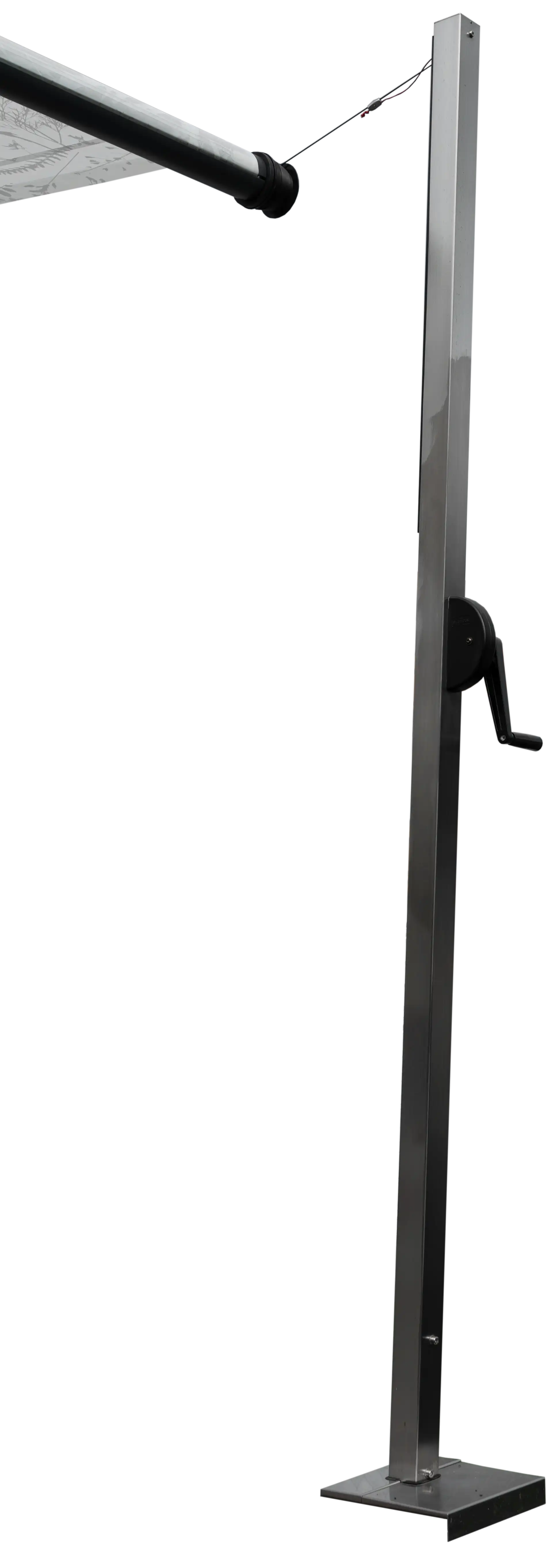 Edelstahlsäule inkl. HöV-Spannelement