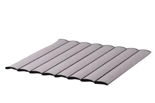 Schutzdach rollbar: Farbe Weiß
