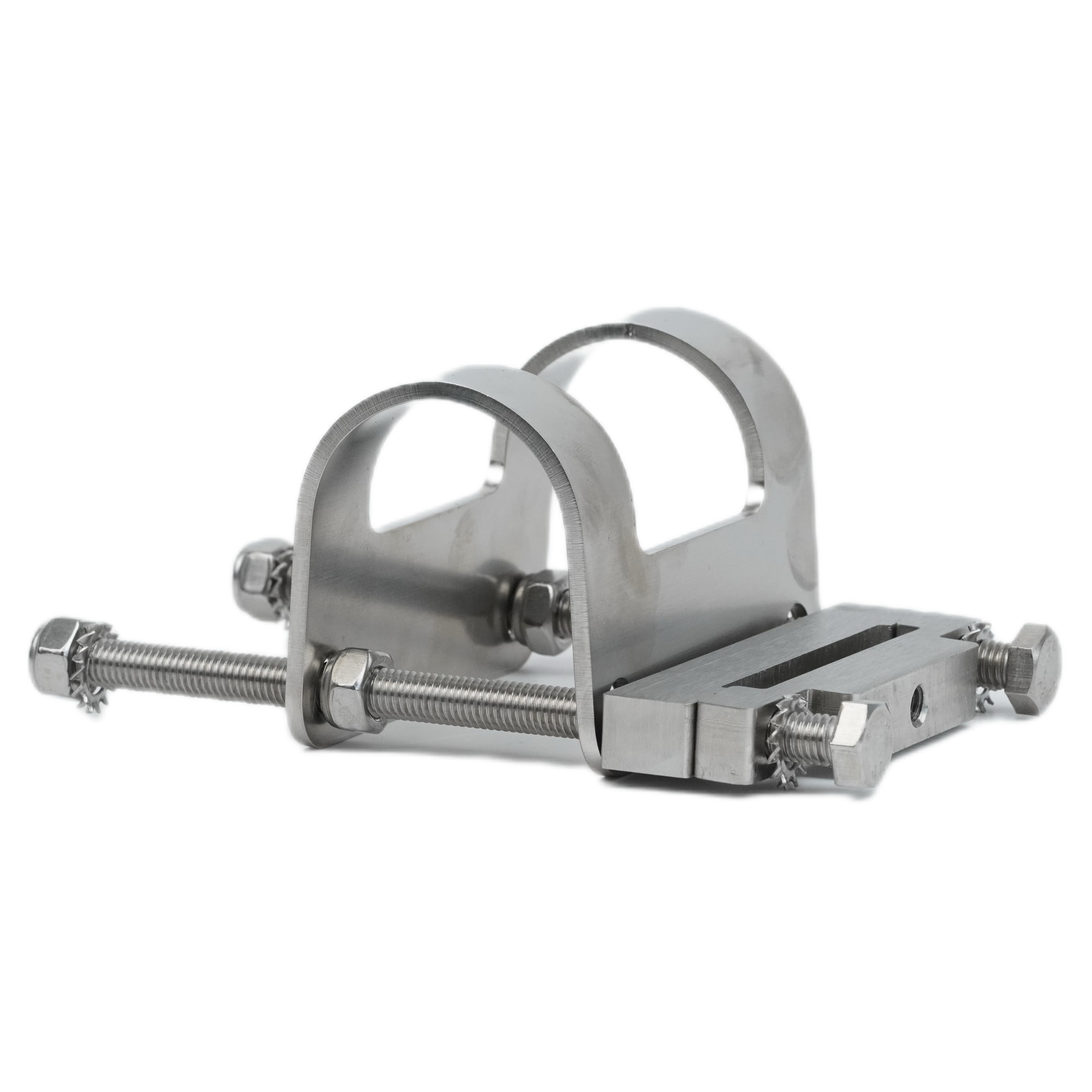 Montagekonsole Hand/Fußlauf für Geländer-Einzelsäule eckig