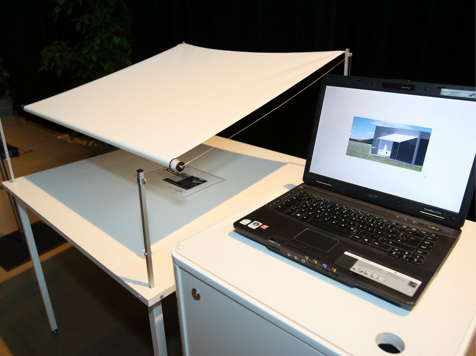 SHADE Handmuster 1 zu 4 auf Messe