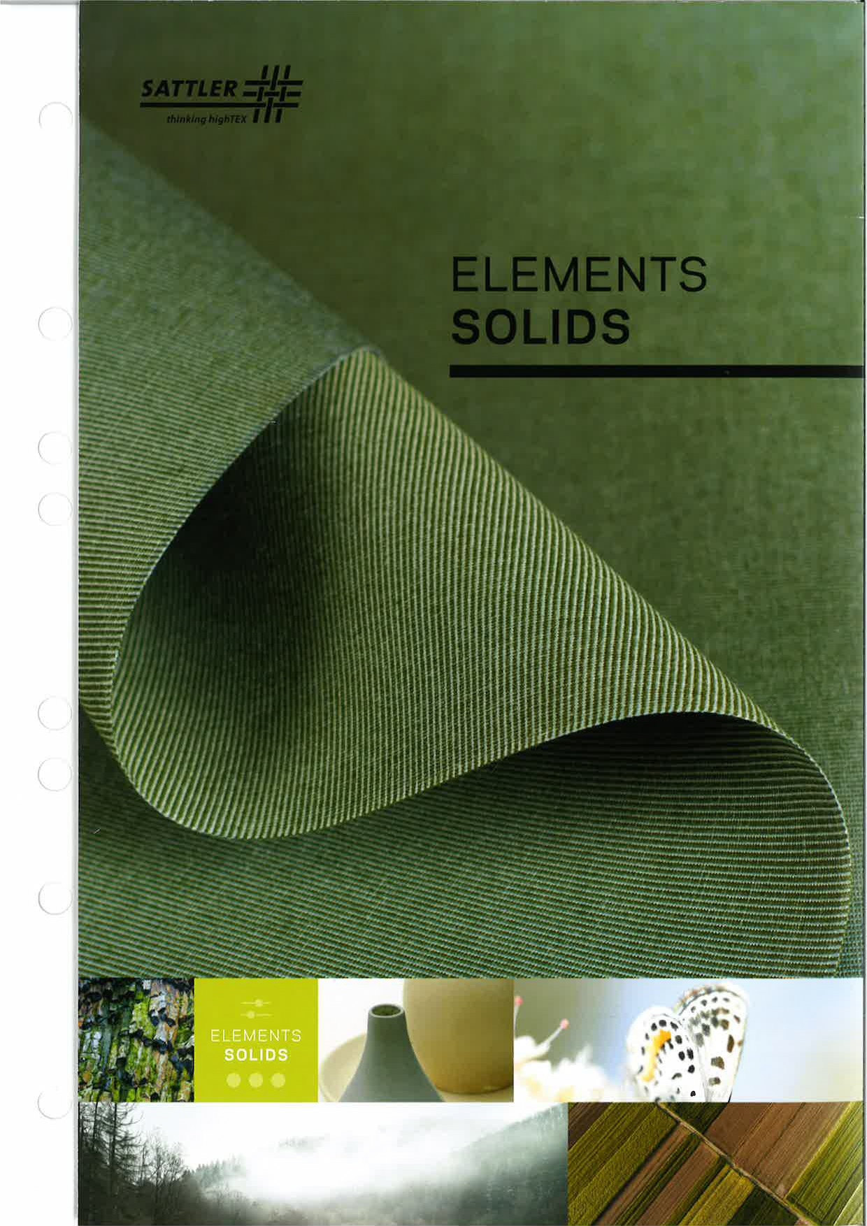 Sattler | Musterkarte | Elements Solids