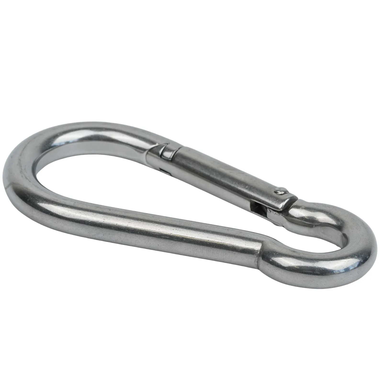 Karabinerhaken aus Edelstahl