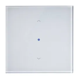 Wandsender Plano 1 von Kaiser-Nienhaus mit Glasoberfläche